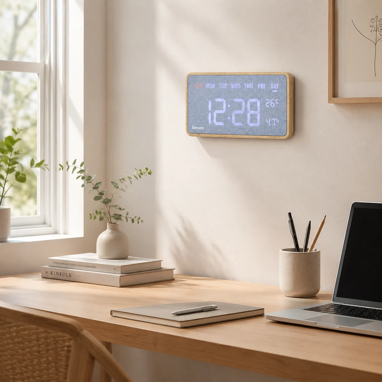 Custom eco-friendly bamboo fabric clock supplier guide