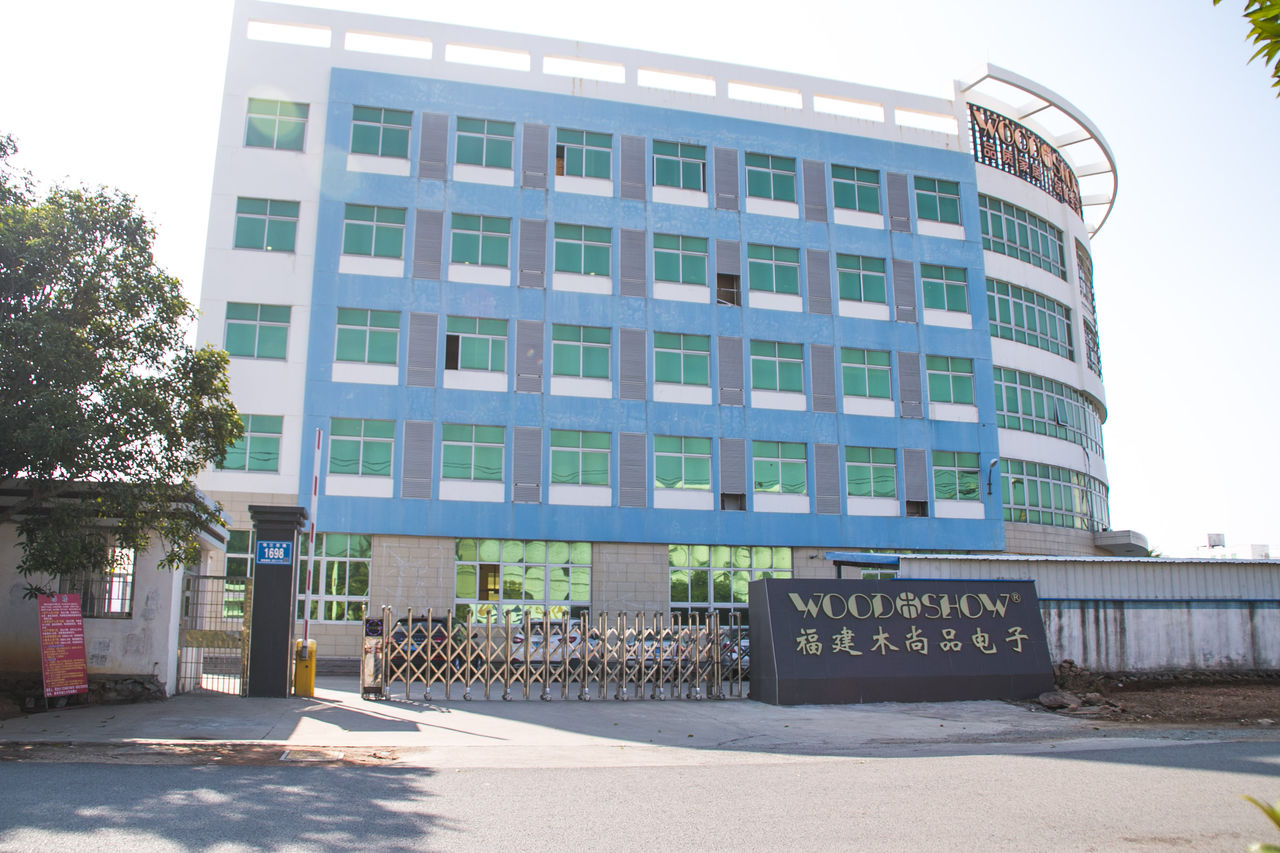 莆田のBamvero工場正門と社名サイン