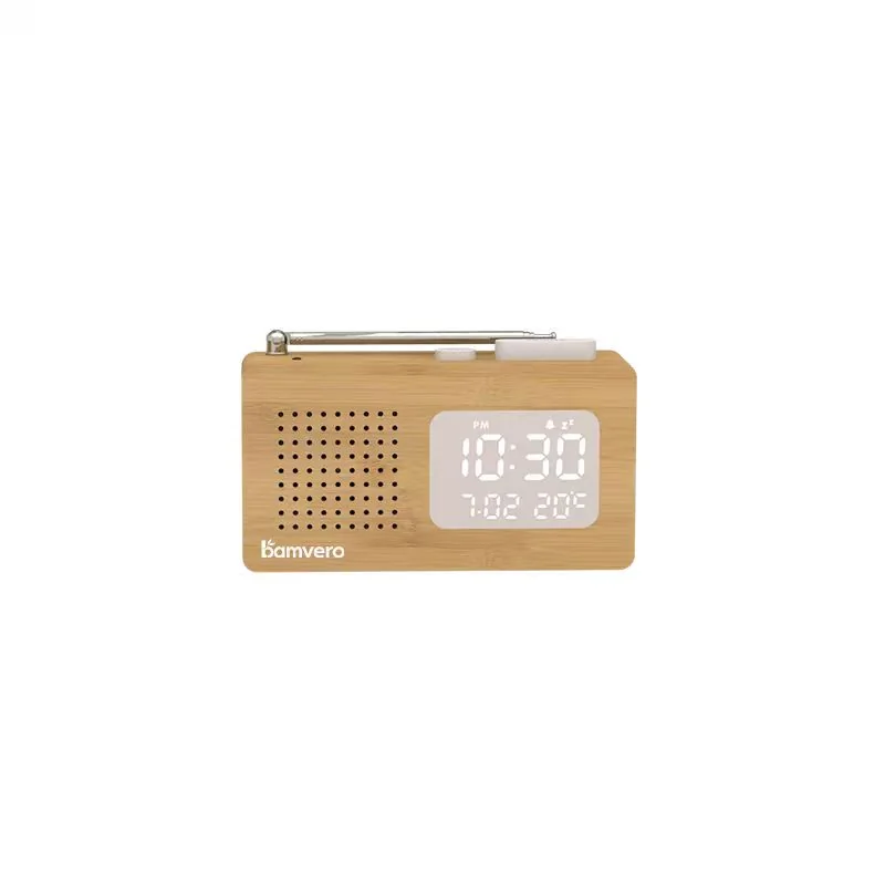 Bamboo radio alarm clock wholesale and OEM sourcing guide